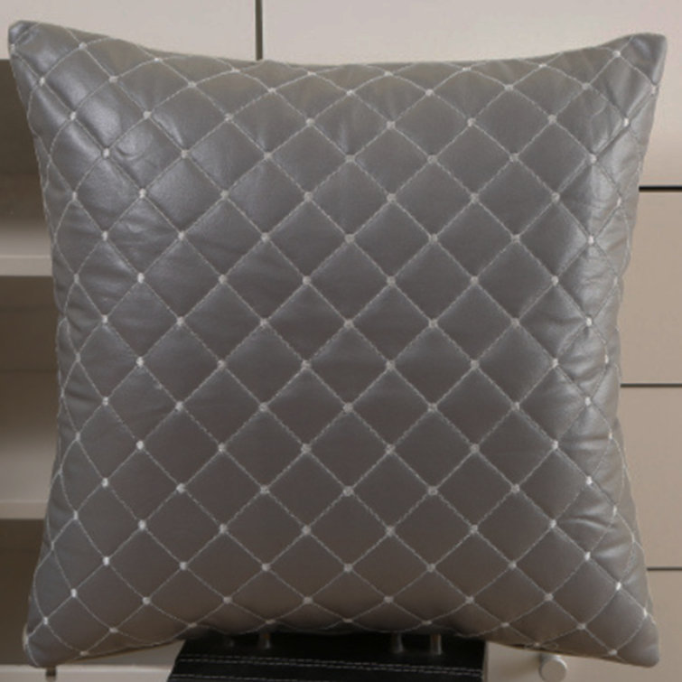 Wayfair leather clearance pillows